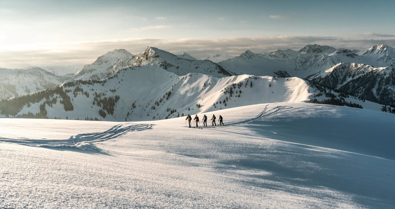 Kitzsport skitouren Panoramablick Kitzbühel