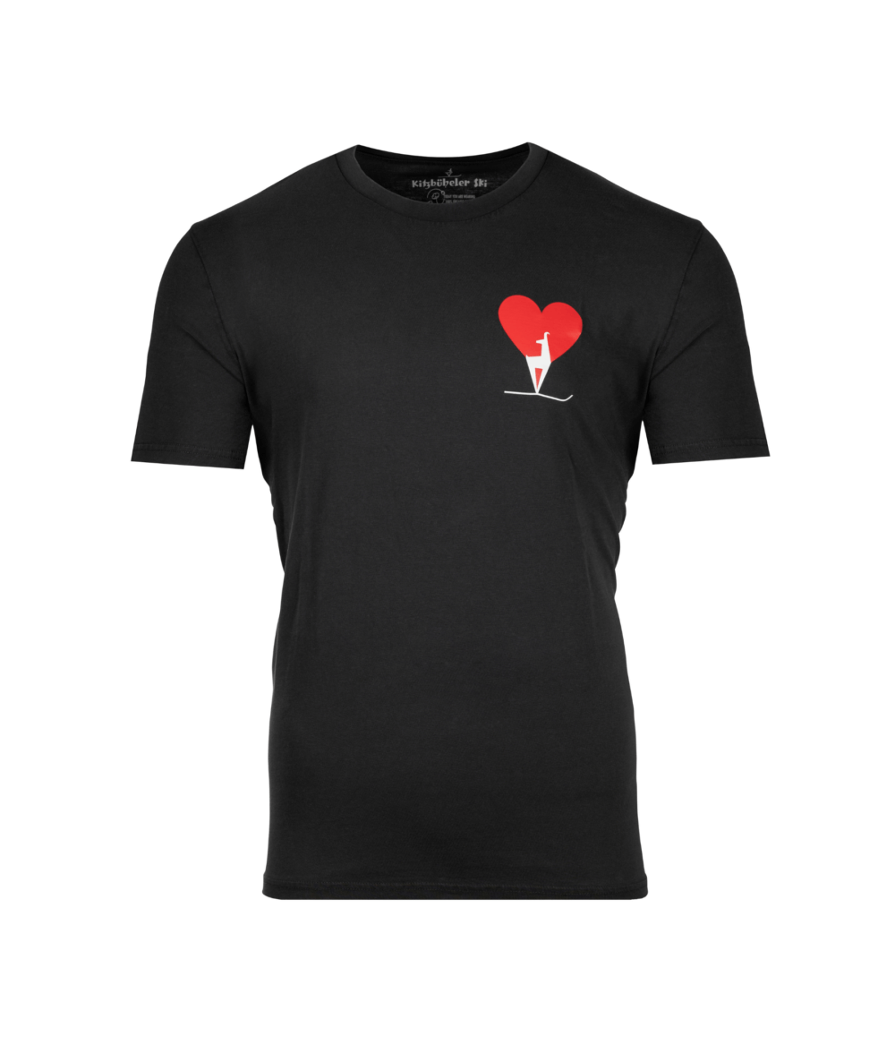 Kitzbüheler Ski "Heart" T-Shirt Herren
