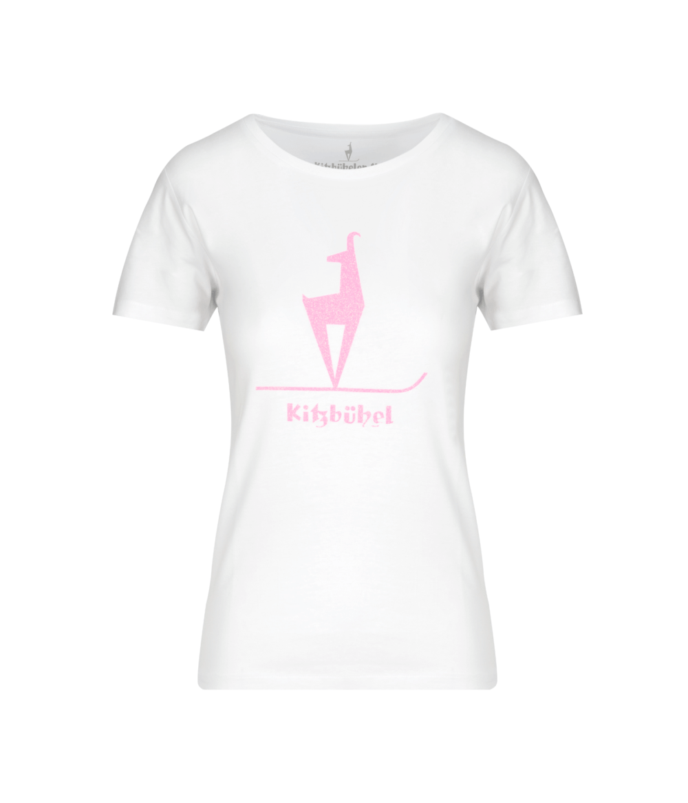Kitzbüheler Ski "Gams" T-Shirt Damen