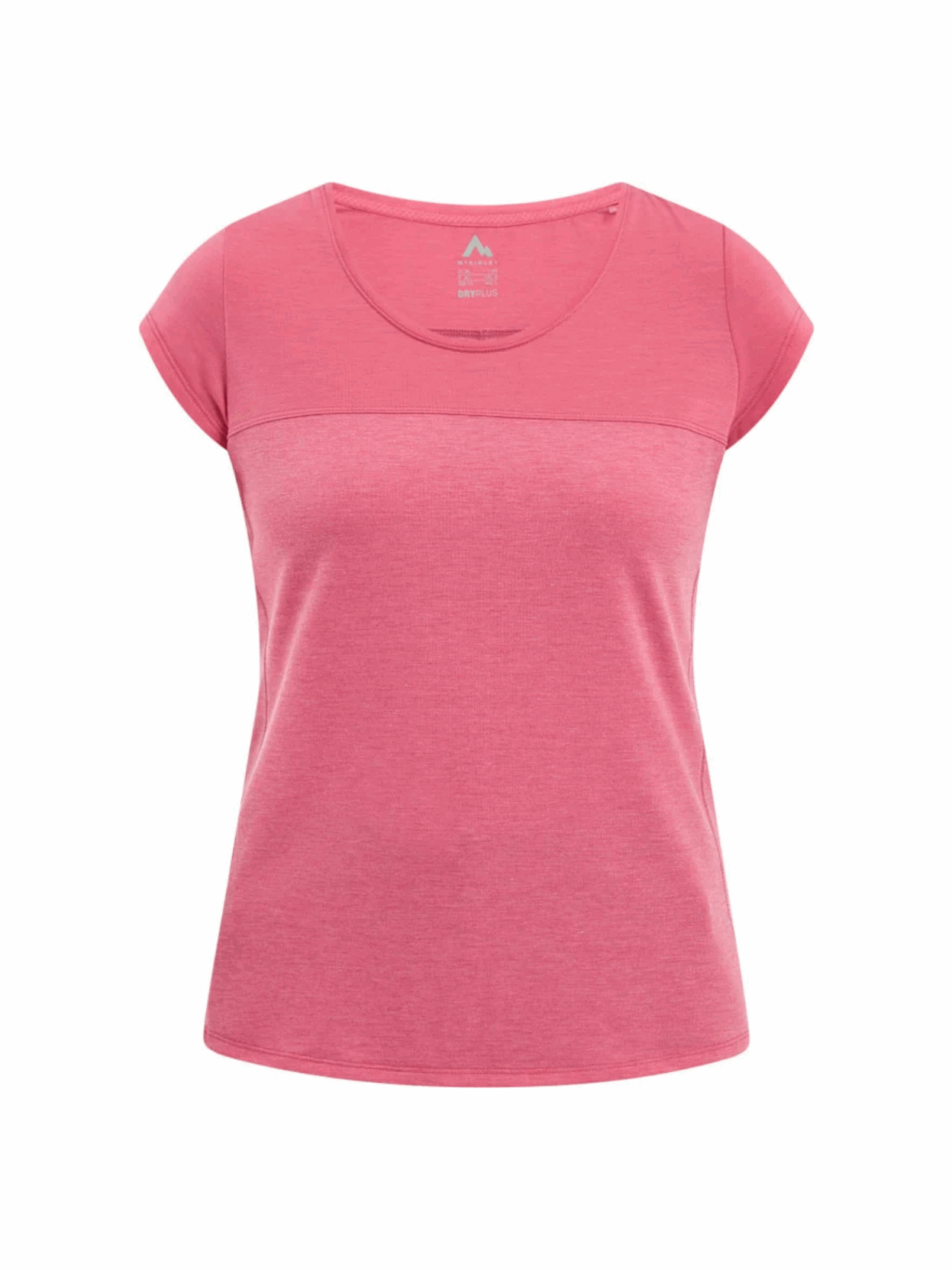 McKinley atmungsaktives T-Shirt Damen in rosa