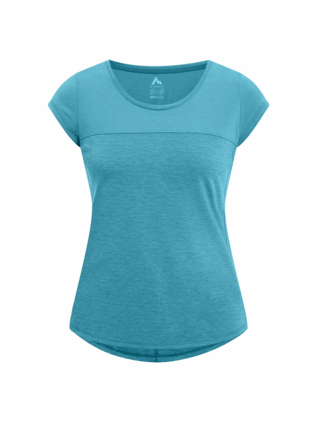 McKinley atmungsaktives T-Shirt Damen in blau